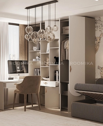 Ниша с рабочей зоной с подсветкой LG425 L/R