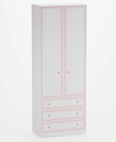 Шкаф двухдверный с ящиками А213