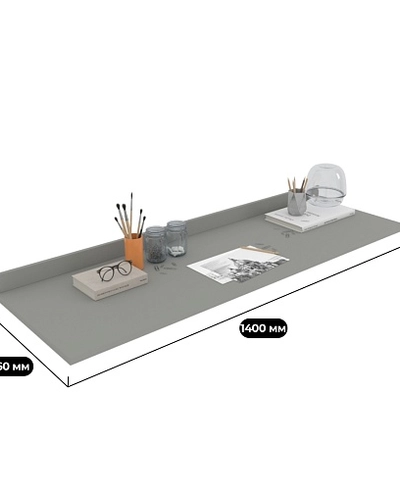 Столешница прямая с бортиком E713