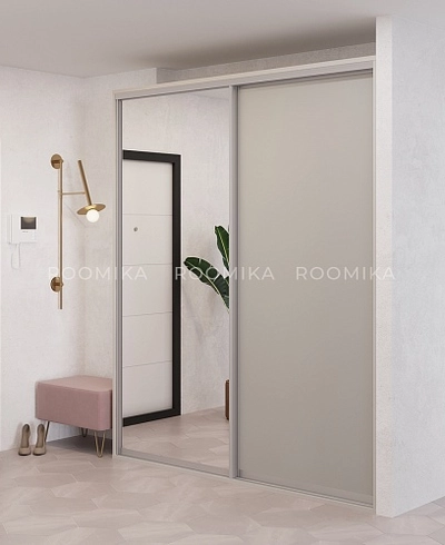 Шкаф-купе U203 тип 4 МДФ/зеркало