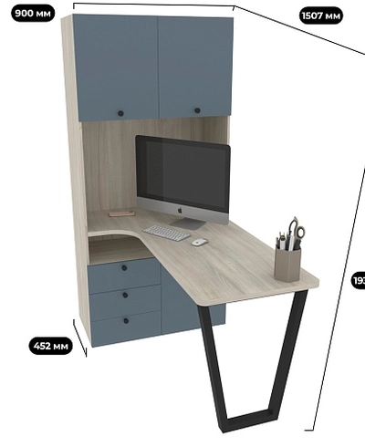 Cтол-стеллаж L402 L/R
