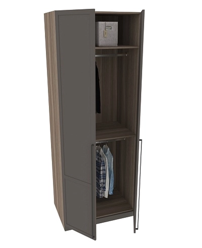 Шкаф двухдверный с перемычкой А210.60-1P