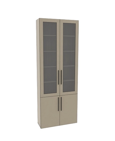 Шкаф книжный со стеклом L240