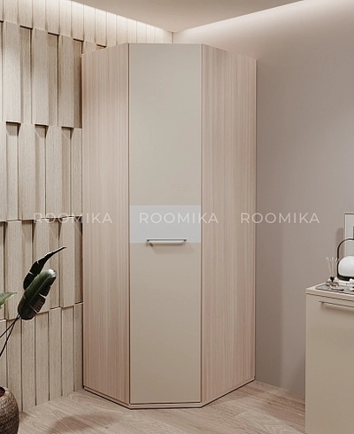 Шкаф угловой разностронний со вставкой, фасады МДФ CG-218.1 L/R