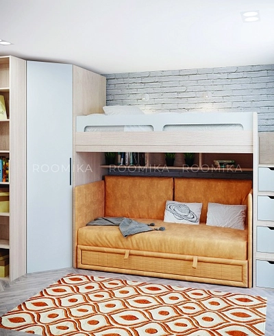 Шкаф угловой L209.44 L/R