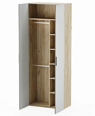 Шкаф двухдверный узкий L210.44-1