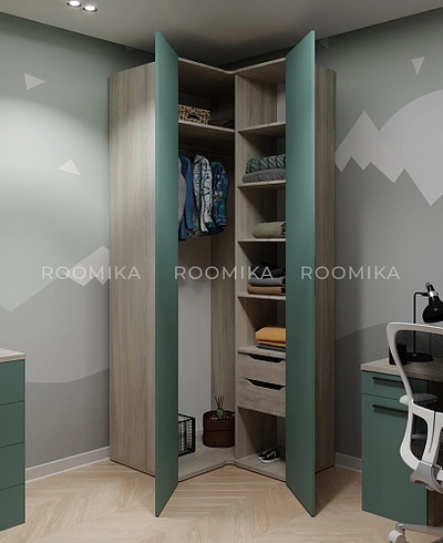 Шкаф угловой L207 L/R