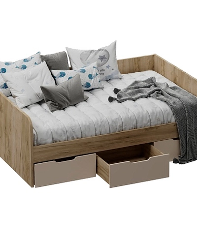 Кровать полутороспальная LG913.120, 120x190