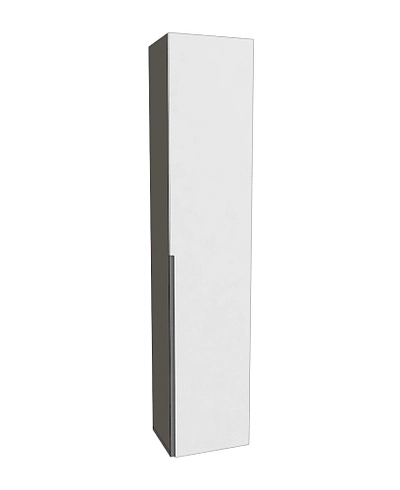 Шкаф одностворчатый, фасады в эмали LE-221.40-1