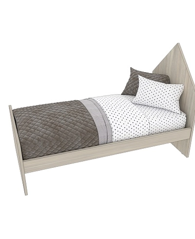 Кровать односпальная L901, 90x190