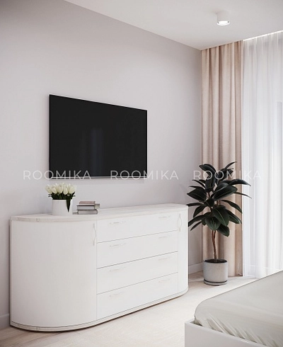 Комод радиусный на 1600 мм P746