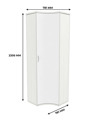 Шкаф угловой P219 L/R