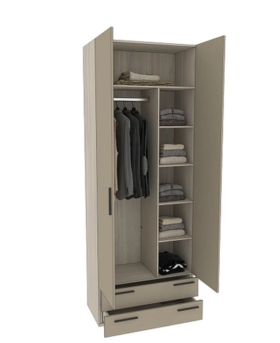 Шкаф двухдверный с ящиками L211.44