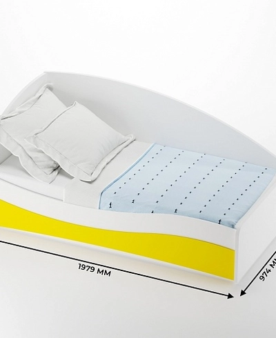 Кровать односпальная P901 с подъемным механизмом, 90x190