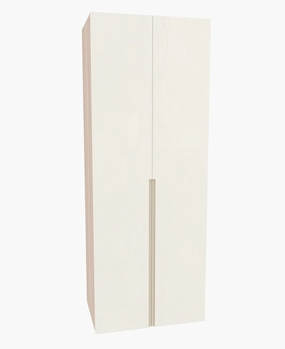 Шкаф 2 дверный, фасады в эмали LE210.60-1