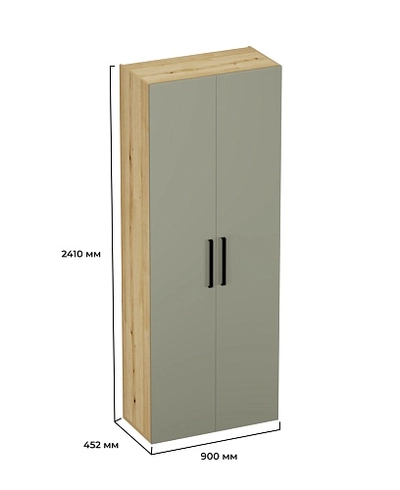 Шкаф двустворчатый L210.44-4