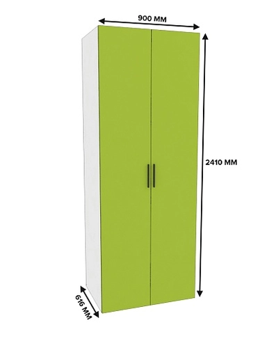 Шкаф двухдверный глубокий L210.60-4