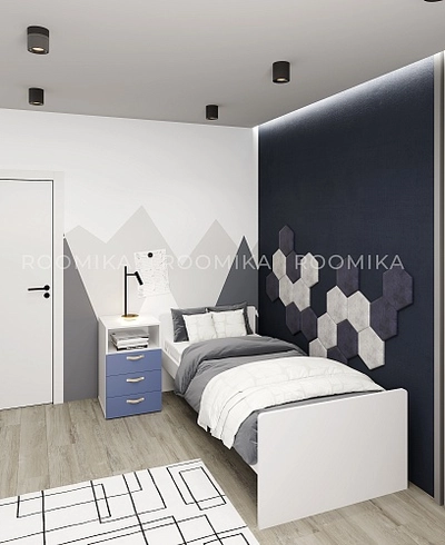 Кровать односпальная L901.160, 80x160