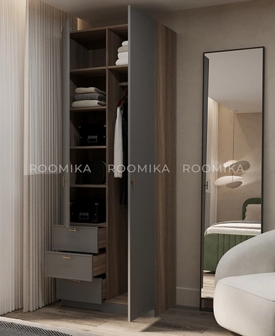 Шкаф для одежды с ящиками А215