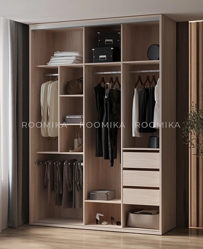 Шкаф-купе ХG186.60-1, профиль INTEGRO, фасад МДФ