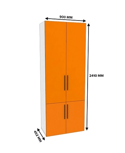 Шкаф книжный L214