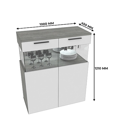 Винный шкаф с подсветкой LG200