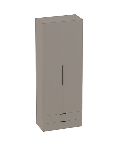 Шкаф 2 дверный с ящиками, фасады в эмали LE211.44