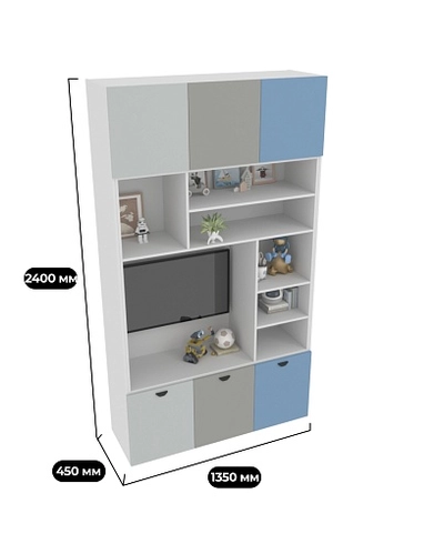 Шкаф с нишей L413 L/R