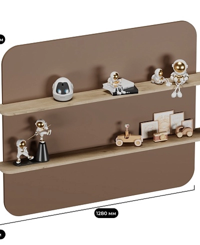 Полка навесная L122