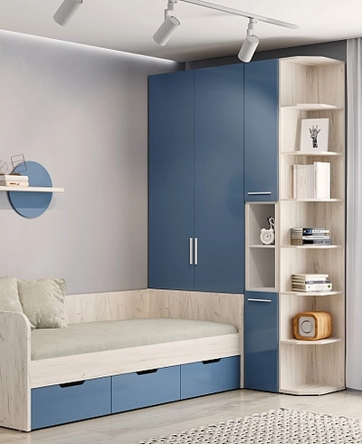 Шкаф двухдверный с фальш-панелью LG212.4-90