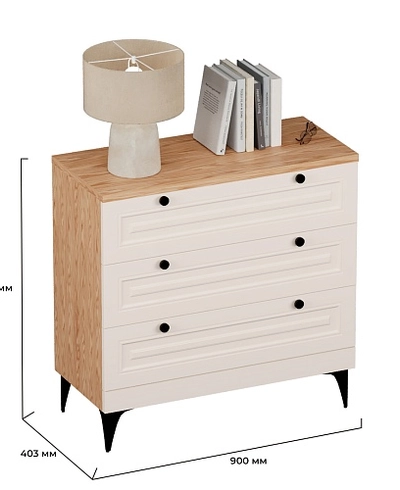 Комод с ящиками узкий A703.40