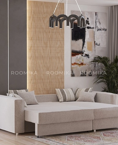 Диван угловой раскладной, система Евро-книжка МОДЕРН