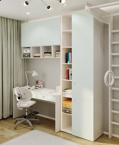 Рабочая зона для девочки подростка Лацио 111