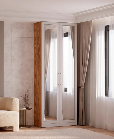 Шкаф двухдверный с зеркалом А210.44-1Z