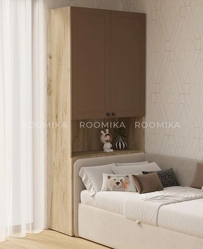 Шкаф для одежды с фальш панелью А212.1