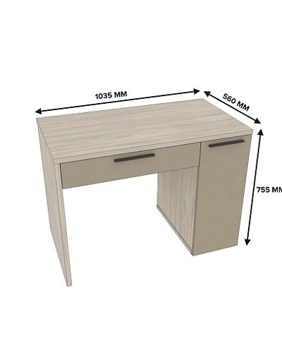Cтол письменный с тумбой L717 L/R