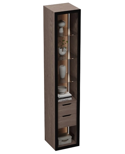 Шкаф со встроенными ящиками с подсветкой R221.1