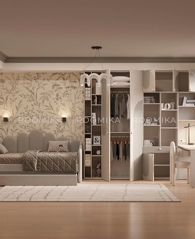 Лацио детская фрезерованные фасады в эмали 88