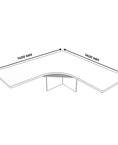 Столешница угловая E715
