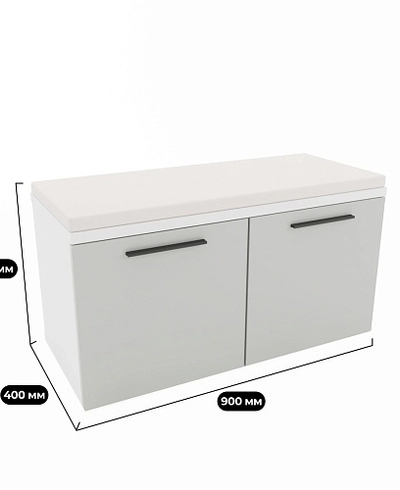 Тумба для обуви с мягким сиденьем L461