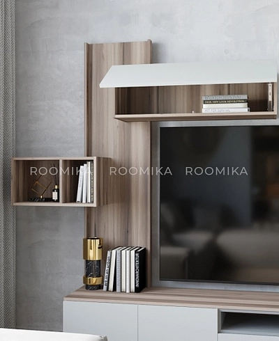 Полка навесная с антресолью R101