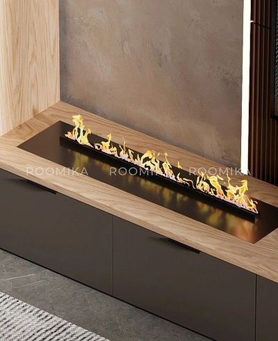 Тумба ТВ напольная с электрокамином L548.450