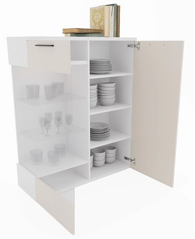 Шкаф напольный с подсветкой L202 L/R