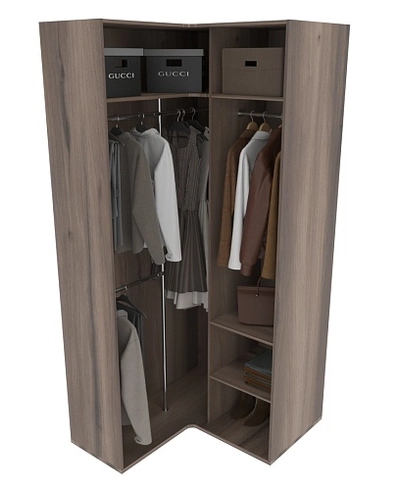 Шкаф угловой с подсветкой M205.45-1 L/R