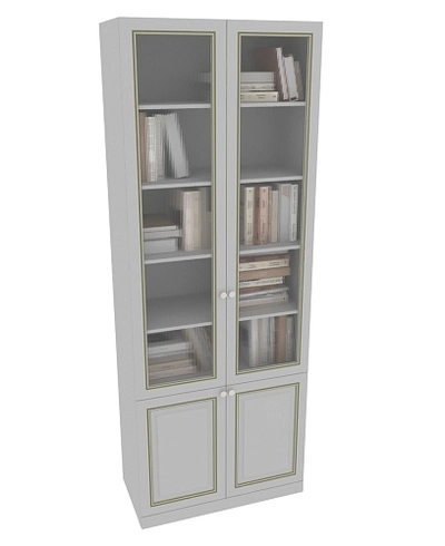 Шкаф книжный со стеклом А214S