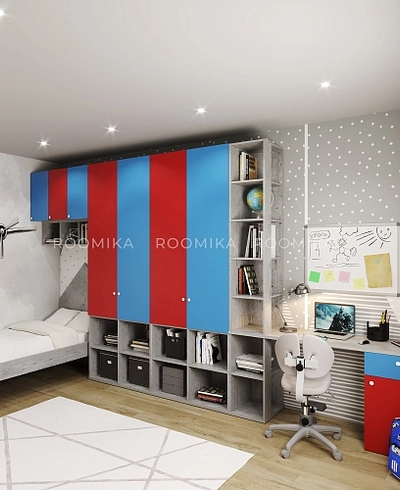 Шкаф двухдверный L217.44-4