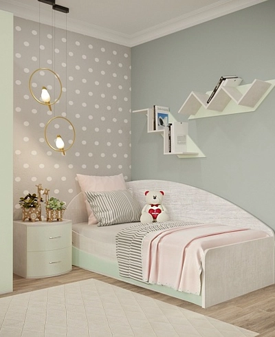 Кровать односпальная P901 с подъемным механизмом, 90x190