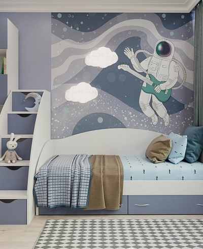 Кровать односпальная с ящиками P902N, 90x190