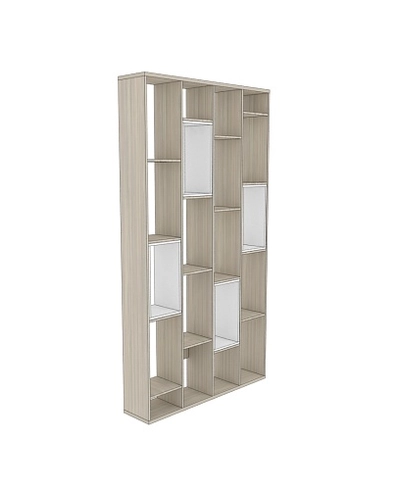 Стеллаж перегородка со вставками L238.130