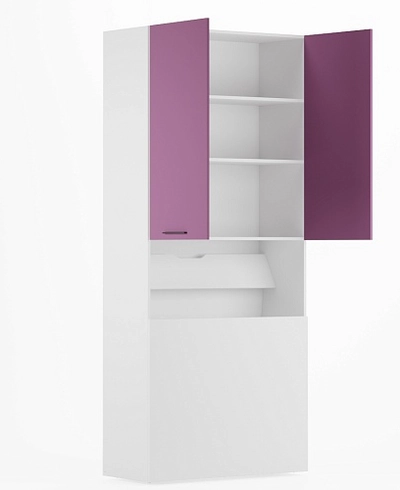 Шкаф двухдверный с фальш стенкой L212.1